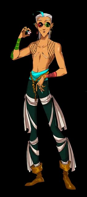 love stranded character art