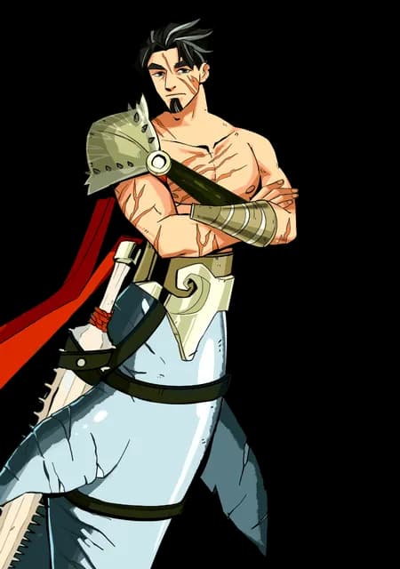 romancing the merman character art