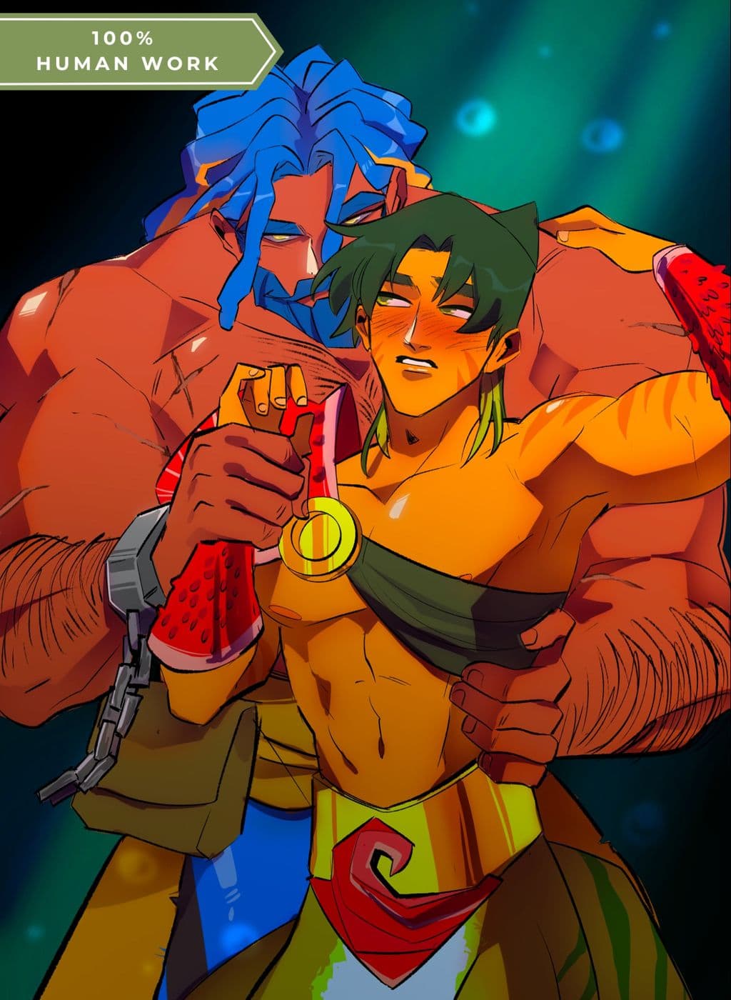 romancing the merman key art